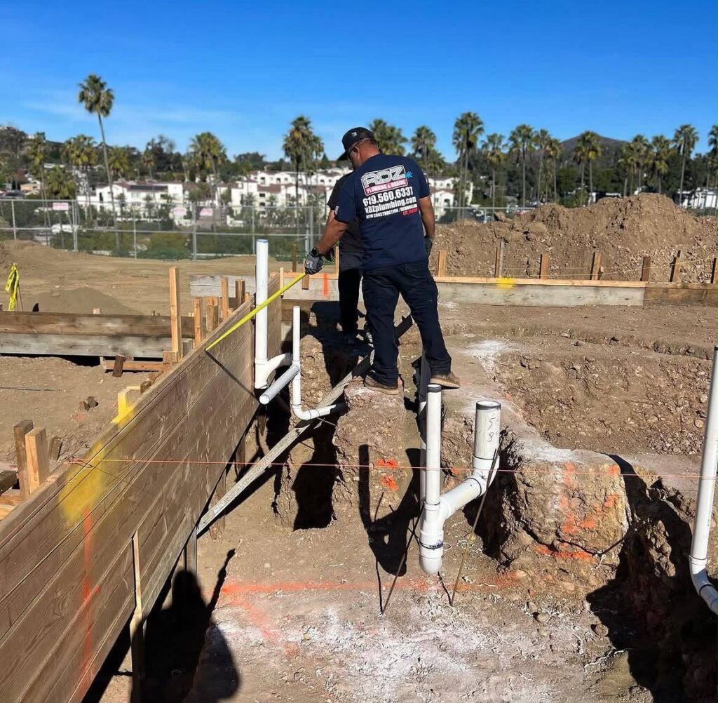new construction plumbing