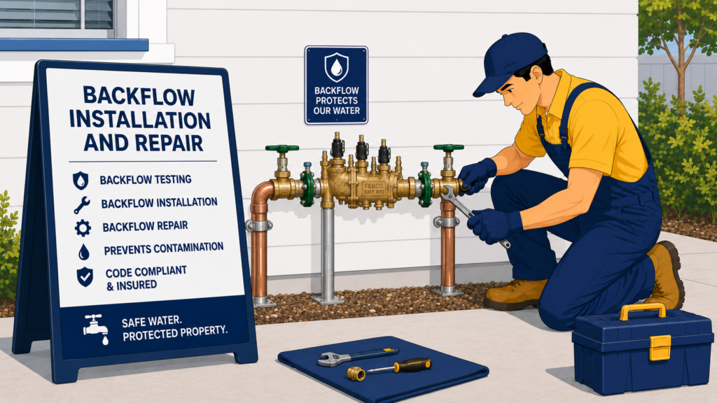 Backflow Installation and Repair